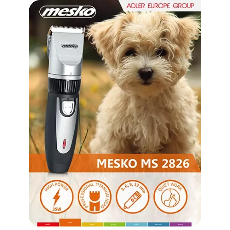 Mesko MS 2826 Máquina de cortar pelo para animais