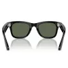 META Ray-Ban Wayfarer óculos inteligentes Glossy Black, lente G-15 Green