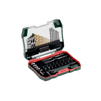Metabo 626707000 Conjunto de 28 Brocas e Pontas para Parafusar em Mala