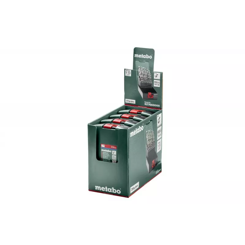 Conjunto de brocas Metabo 627669000 25 peças
