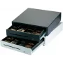 Metapace K-1 Gaveta de dinheiro branca (mpk1w-c) - 8 compartimentos para moedas e 8 para notas, RJ11/RJ12, 24V, fechadura com chave