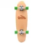 Skateboard mini cruiser Meteor Cannabis verde-castanho-laranja 22 polegadas