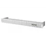 Patch panel blindado METZ CONNECT 130B11P0-E Cat6a 24 portas, montagem em rack 1U, IDC sem ferramentas, T568A/B, 500 MHz, PoE+ 130B11P0-E-90