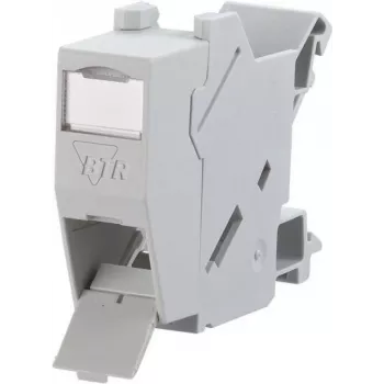 Módulo METZ CONNECT BTR E-DAT REG 8(8) IP20 vazio - caixa de módulo de dados para calha DIN, 1TE, cinzento-claro
