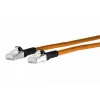 METZ CONNECT Cabo de rede Cat6a SF/UTP 1 m Laranja