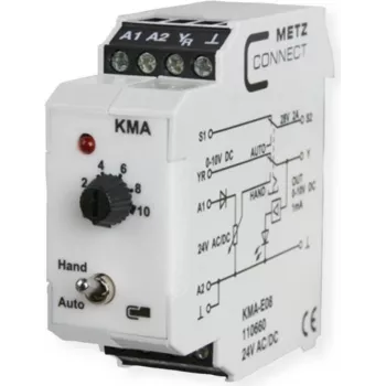 METZ CONNECT KMA-E08 Relé de Interface 24 V DC 1 CO 8 A Branco 110660