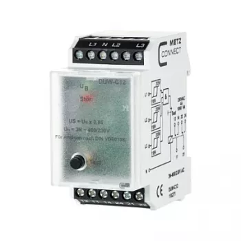 Relé de monitorização de fases METZ DUWC12 3N 400/230 V (110271)