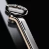 Máquina de barbear Metz Sword MZDF032 dourado titânio