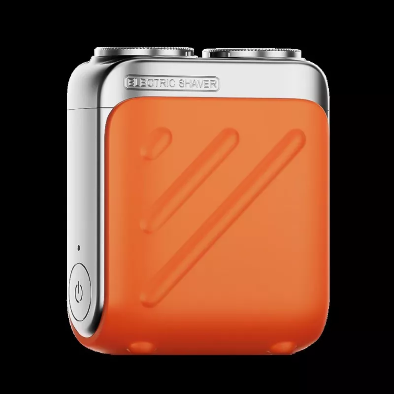 Máquina de barbear Metz Traveller, laranja