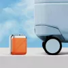 Máquina de barbear Metz Traveller, laranja