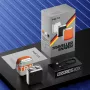 Máquina de barbear Metz Traveller, laranja