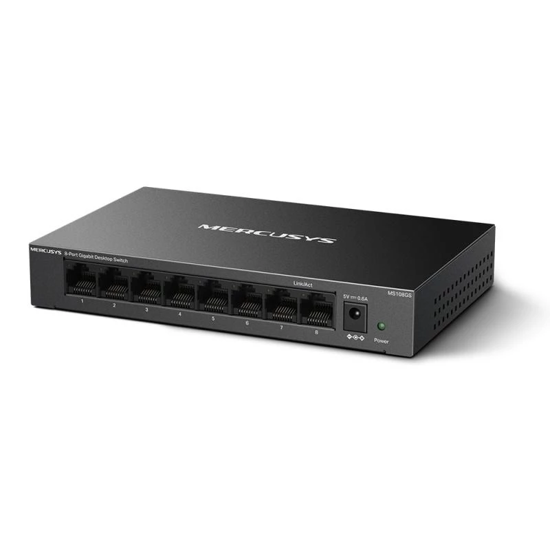 Switch de secretária Gigabit de 8 portas MEU Mercusys MS108G