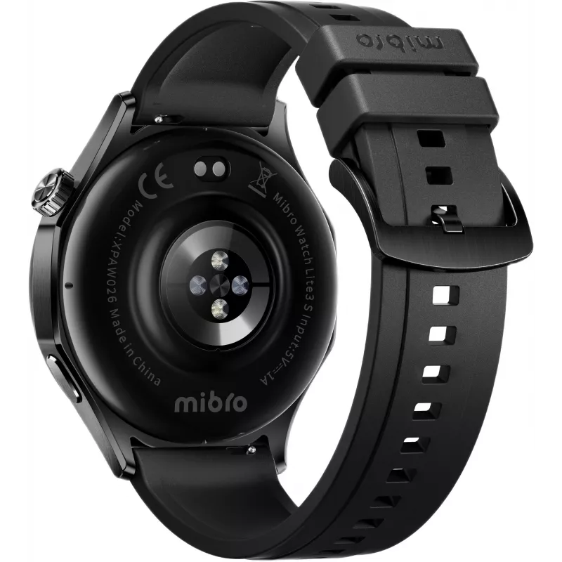 Mibro Watch GT smartwatch, preto, 2 pulseiras