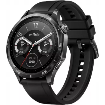 Smartwatch Mibro Watch GT, preto, 2 braceletes