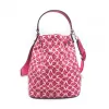 Bolsa crossbody pequena Michael Kor Jet Set Charm Small Camera Dark Berry Couro saffiano