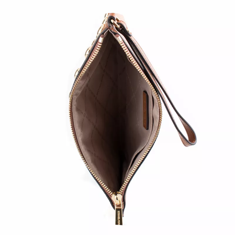 Bolsa crossbody Michael Kors Jet Set Travel - castanho