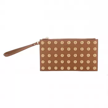 Bolsa crossbody Michael Kors Jet Set Travel - castanho