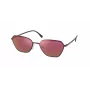 Óculos de sol quadrados unissexo Michael Kors Adrianna IV MK1081-1125D0 56/18/140 mm Transparente Castanho