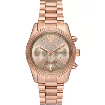 Michael Kors Bradshaw Gen 6 Smartwatch MK7217 44 mm Aço inoxidável rosa ouro
