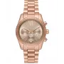 Michael Kors Bradshaw Gen 6 Smartwatch MK7217 44 mm Aço inoxidável rosa ouro