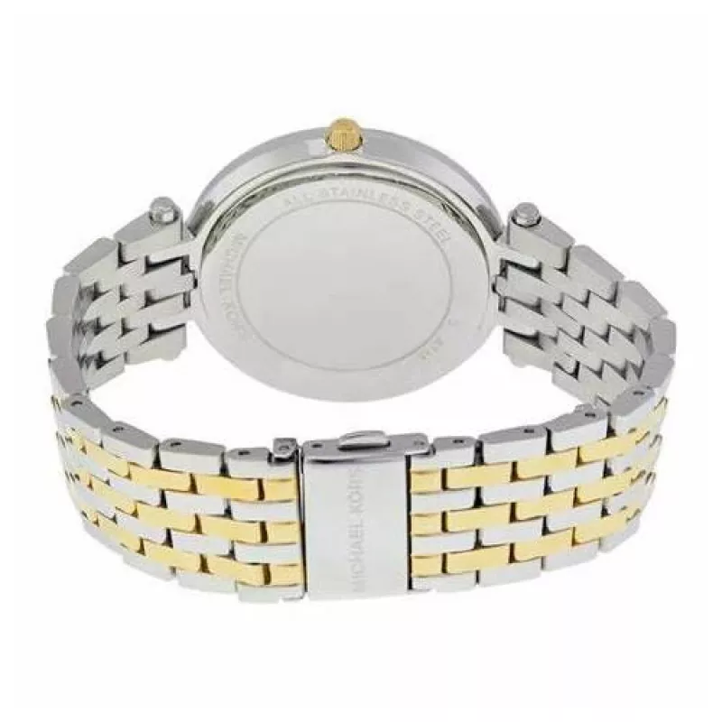 Michael Kors Darci Relógio de mulher quartzo analógico MK3215 39mm tom rosa-ouro aço inoxidável