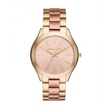 Relógio de mulher Michael Kors Darci ouro rosa aço inoxidável MK3493