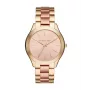 Relógio de mulher Michael Kors Darci ouro rosa aço inoxidável MK3493