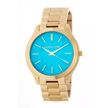 Relógio Michael Kors mulher Darci MK3492 42mm tom ouro rosa aço inoxidável