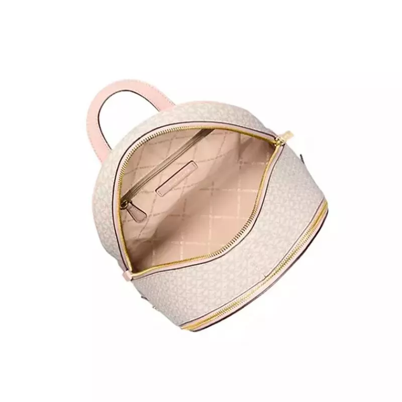 Mochila Michael Kors Grab 35S5GRAB6VCRN Vanilla/Acorn lona revestida