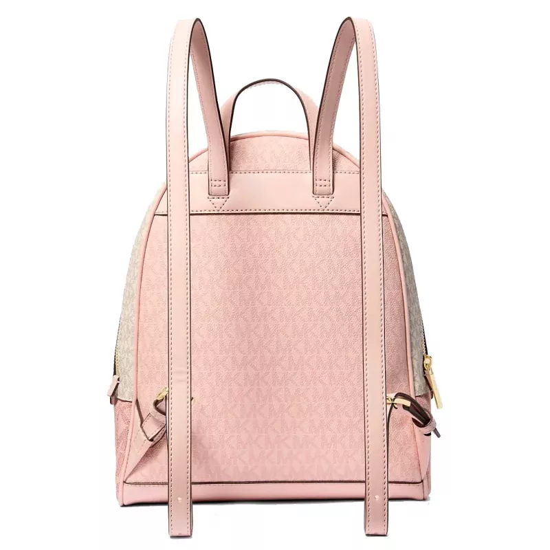 Mochila Michael Kors Grab 35S5GRAB6VCRN Vanilla/Acorn lona revestida