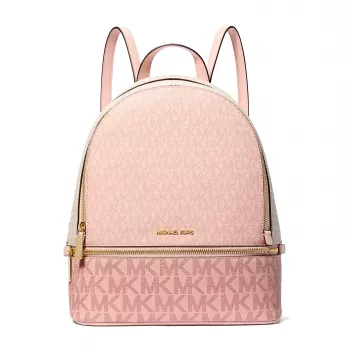 Mochila Michael Kors Grab 35S5GRAB6VCRN Vanilla/Acorn lona revestida