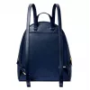 Mochila Michael Kors Grab azul-marinho pele Saffiano de mulher 30x26x13 cm