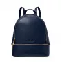 Mochila Michael Kors Grab azul-marinho pele Saffiano de mulher 30x26x13 cm