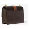 Mala transversal Michael Kors Greenwich 35S5GGRC1BBRO castanho pele Saffiano