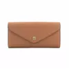 Mala crossbody Michael Kors Greenwich em pele Saffiano cor Luggage 35F3GTVE7LLUG