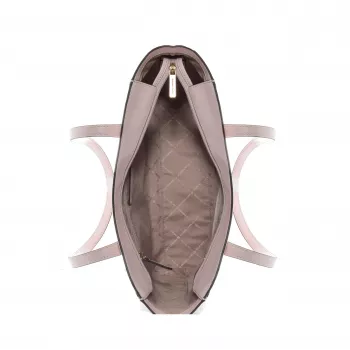 Saco de ombro Michael Kors Greenwich Powder Blush pele Saffiano 35S4G9GT3LPOW