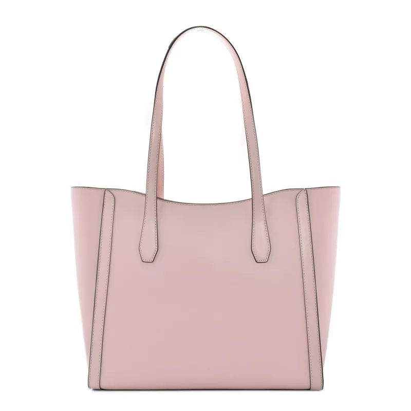 Saco de ombro Michael Kors Greenwich Powder Blush pele Saffiano 35S4G9GT3LPOW