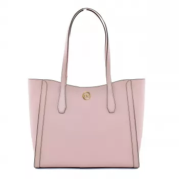 Saco de ombro Michael Kors Greenwich Powder Blush pele Saffiano 35S4G9GT3LPOW