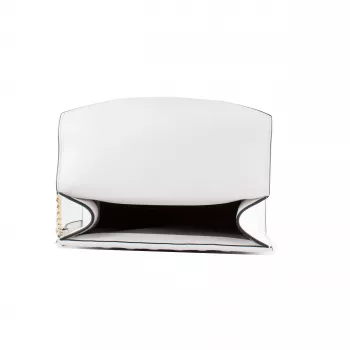 Mala crossbody Michael Kors Gwen 35R4GWHL6UOPT lona revestida Signature ferragens em tom dourado