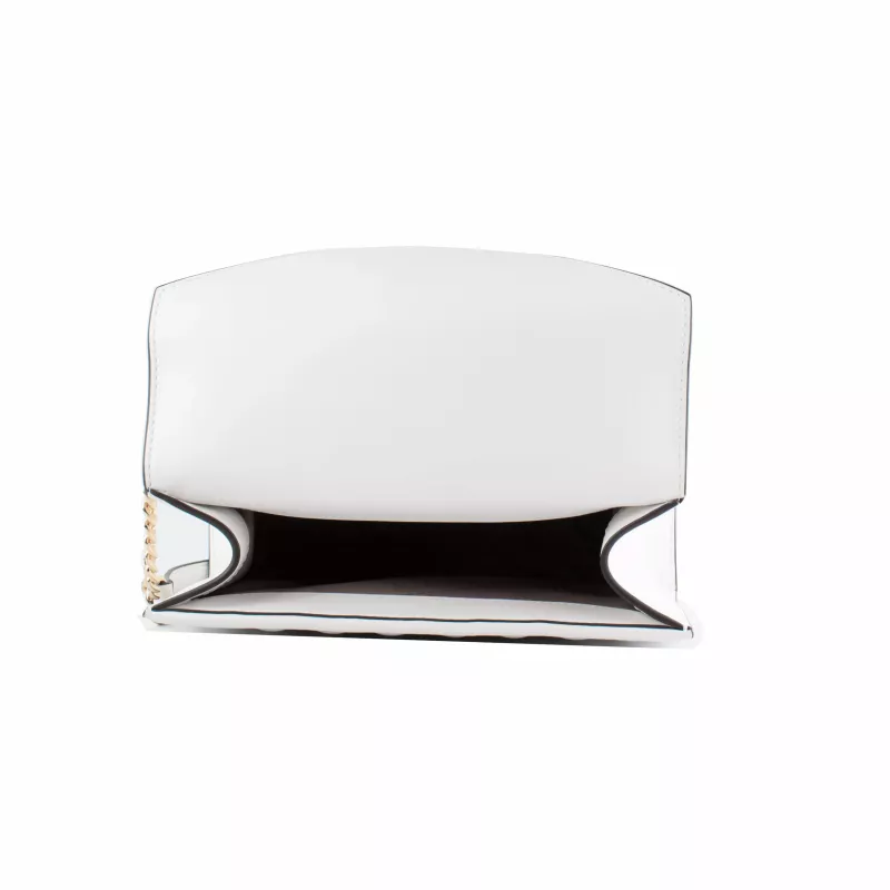 Mala crossbody Michael Kors Gwen 35R4GWHL6UOPT lona revestida Signature ferragens em tom dourado