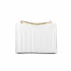 Mala crossbody Michael Kors Gwen 35R4GWHL6UOPT lona revestida Signature ferragens em tom dourado