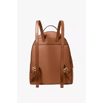 Mochila Michael Kors Hudson Luggage Brown Signature Coated Canvas de mulher 35F3G6HB6LLUG