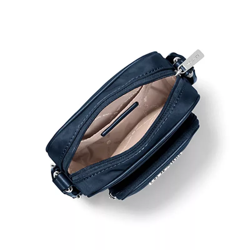 Michael Kors Jet Set Saco transversal Navy Pele Saffiano 35T5S5FC5CNAV