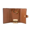 Porta-cartões MICHAEL KORS Jet Set Travel castanho PVC Signature