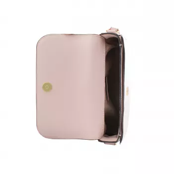 Mala crossbody Michael Kors Jet Set Travel 35F4GTVC1LPOW Powder Blush