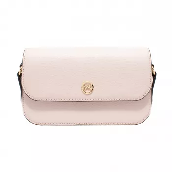 Mala crossbody Michael Kors Jet Set Travel 35F4GTVC1LPOW Powder Blush