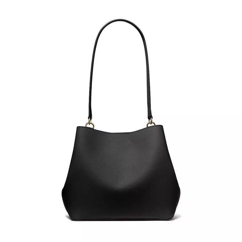 Mala transversal Michael Kors Jet Set Travel preta em pele Saffiano 35S4G3FS2IBLA