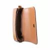 Bolsa crossbody Michael Kors Jet Set Travel Luggage Lona revestida com impressão do logótipo Signature Ferragens douradas
