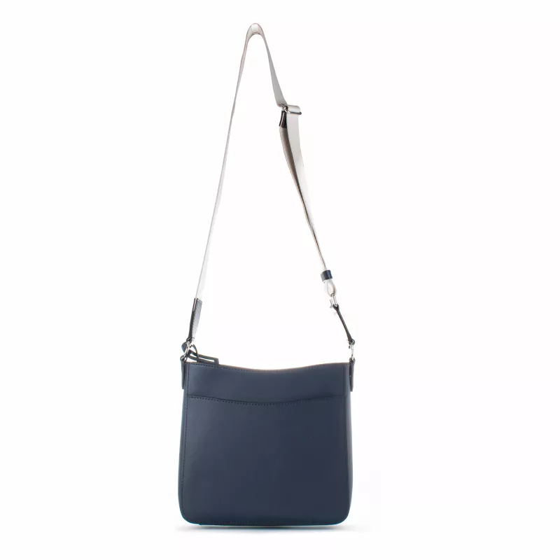 Mala crossbody Michael Kors Jet Set Travel navy pele saffiano 35T4STVC5LNAV