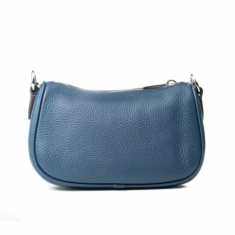 Mala transversal Michael Kors Jet Set Travel Navy Signature lona revestida